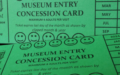 Museum Entry Concession Card